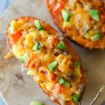 Breakfast Stuffed Sweet Potatoes