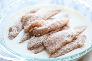 Asian Lemon Chicken Tenders - A wonderful asian twist to your favorite chicken tenders, tossed in the most heavenly sweet, lemon glaze!