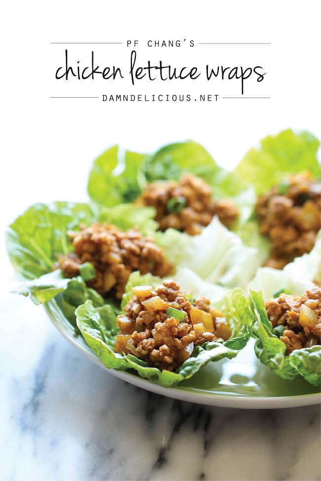 PF Chang's Chicken Lettuce Wraps - A copycat recipe that you can easily make in just 20 minutes. And it tastes a million times better too!