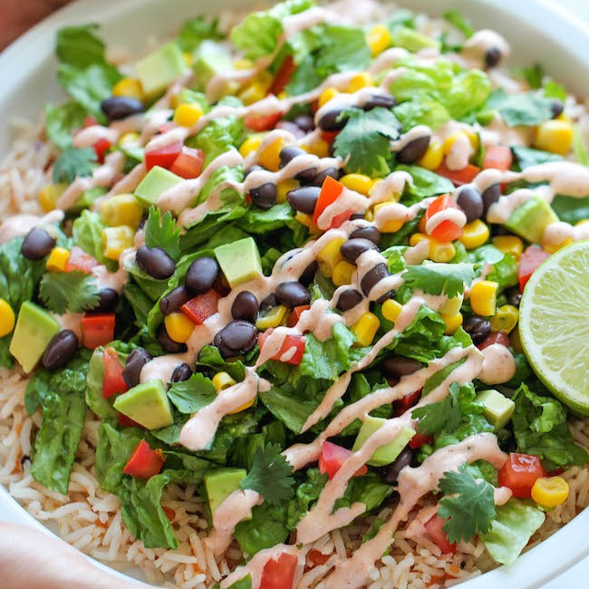 Easy Burrito Bowls