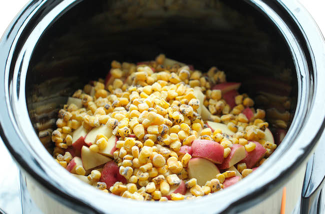 How do you make corn chowder?