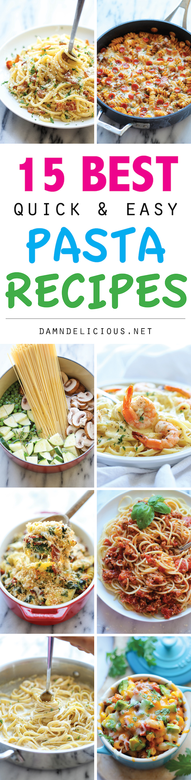 Easy quick delicious pasta recipes Easy quick delicious pasta recipes