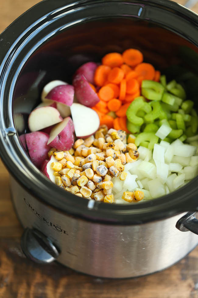 How do you make corn chowder?