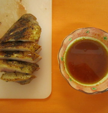 Duck with Orange Gastrique