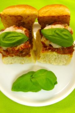 Meatball Parmigiana Sliders