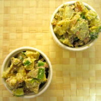 Potato Salad with Pancetta and Avocado