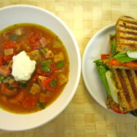 Tomato Soup with Pancetta