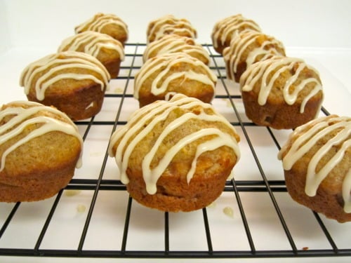 ready to serve Apple Fritter Muffins