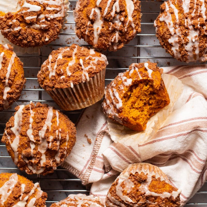 Pumpkin Streusel Muffins