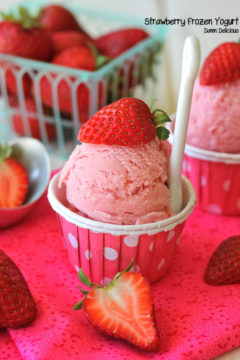Strawberry Frozen Yogurt