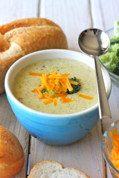 Cream of Broccoli Cheese Soup