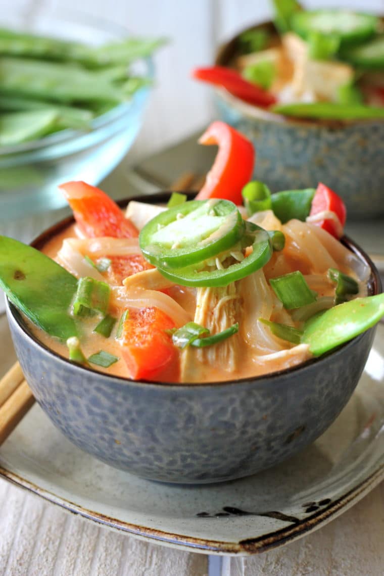 Coconut Curry Chicken Soup - Damn Delicious