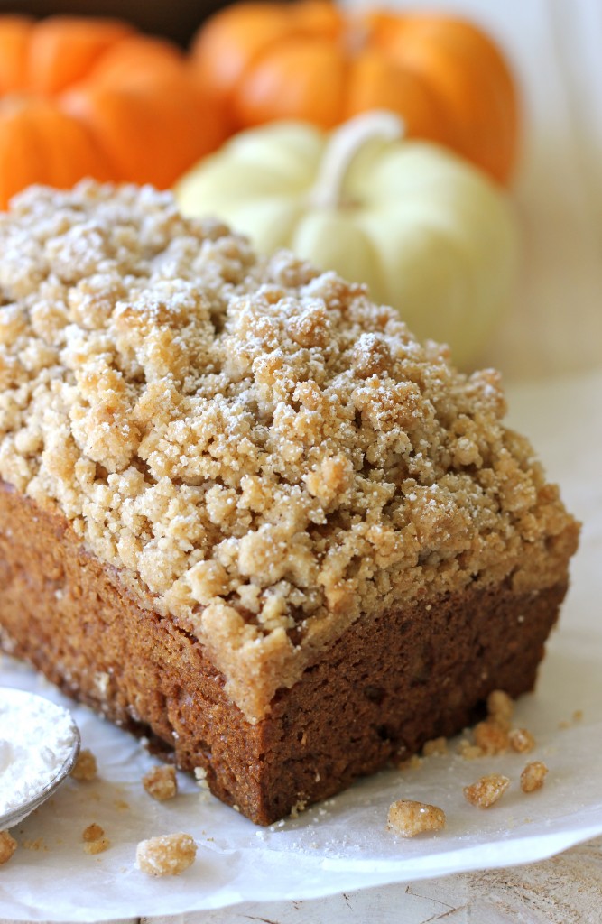 Crumbly Pumpkin Bread - With lightened-up options, this can be eaten guilt-free!