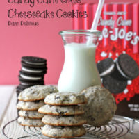 Candy Cane Oreo Cheesecake Cookies