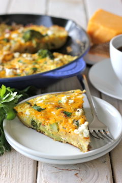 Clean-Out-The-Fridge Vegetable Frittata