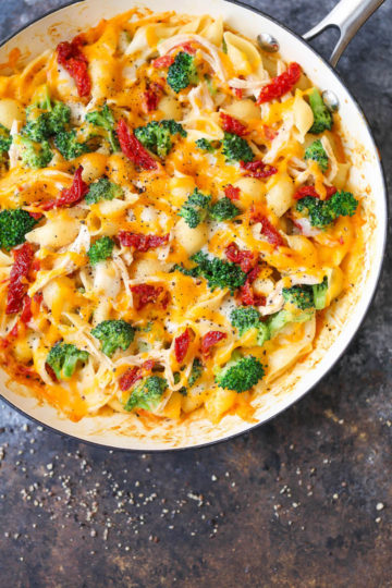Broccoli Chicken Mac and Cheese