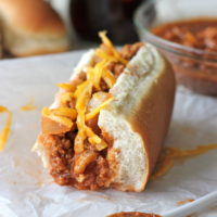 Bacon-Wrapped Chili Cheese Dogs