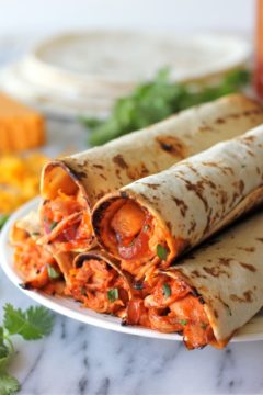 Hawaiian BBQ Chicken Taquitos