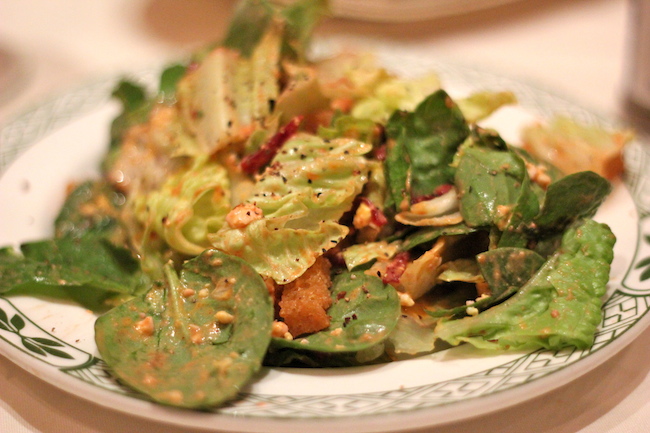 Kale Salad with Meyer Lemon Vinaigrette - Perfect as a light lunch or even a meatless Monday dinner option!