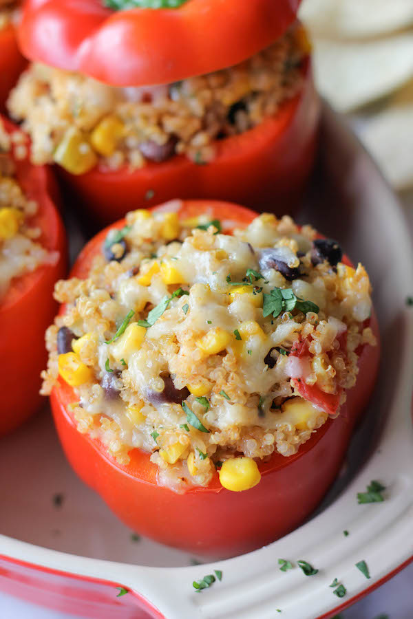 Quinoa Stuffed Bell Peppers