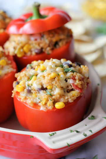 Quinoa Stuffed Bell Peppers