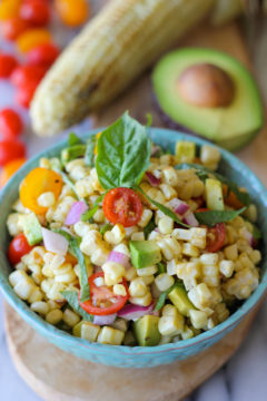 Grilled Corn Salad