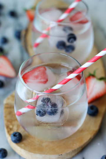 Berry Ice Cubes