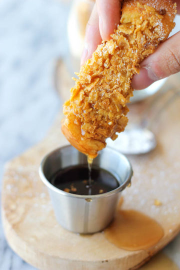Corn Flakes French Toast Sticks