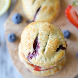 Blueberry Lemon Donuts