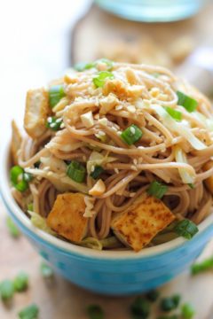 Tofu Soba Noodles