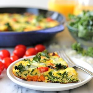 Sweet Potato Kale Frittata