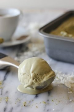 Green Tea Coconut Ice Cream