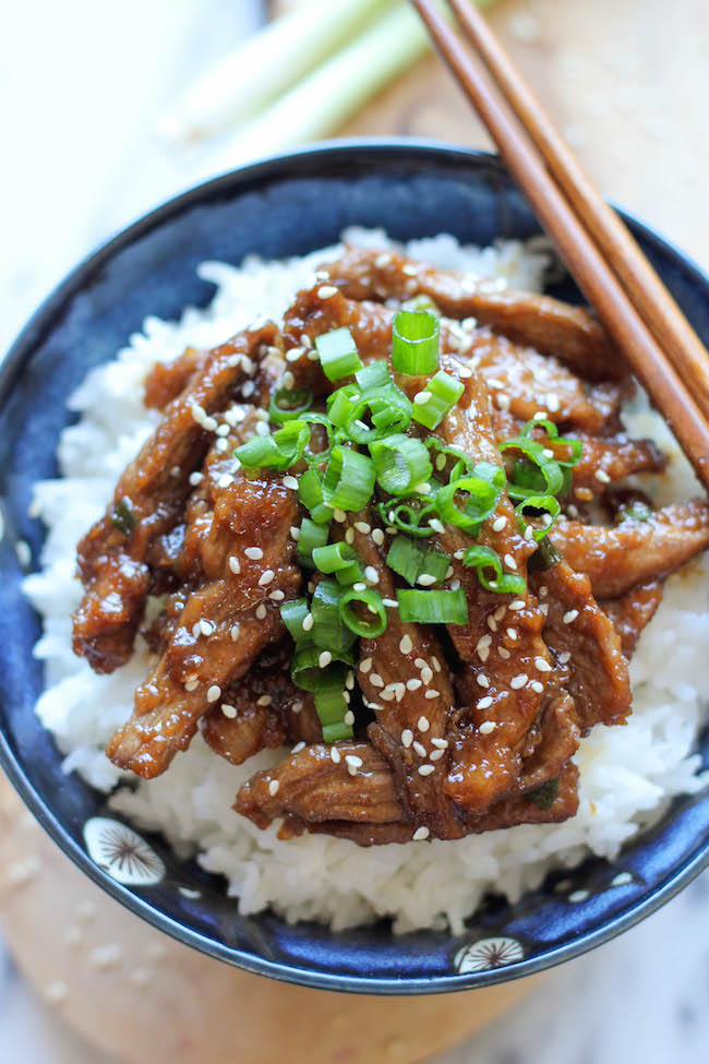 PF Chang’s Mongolian Beef Copycat Recipe - This copycat recipe is so easy to make at home, and it tastes 10x better too!