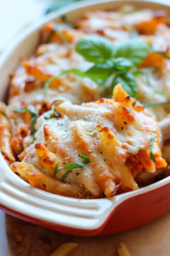 Red Pepper Pasta Bake