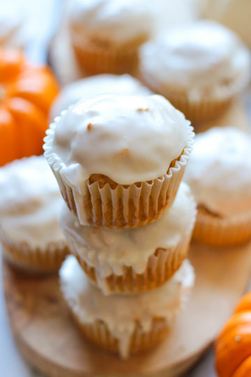 Pumpkin Doughnut Muffins