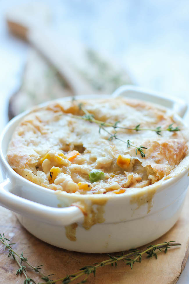Leftover Thanksgiving Turkey Pot Pie