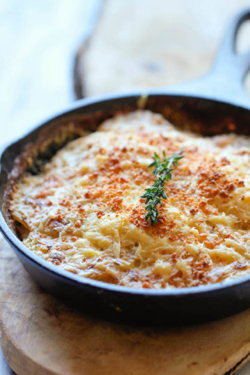 Parmesan Crusted Scalloped Potatoes
