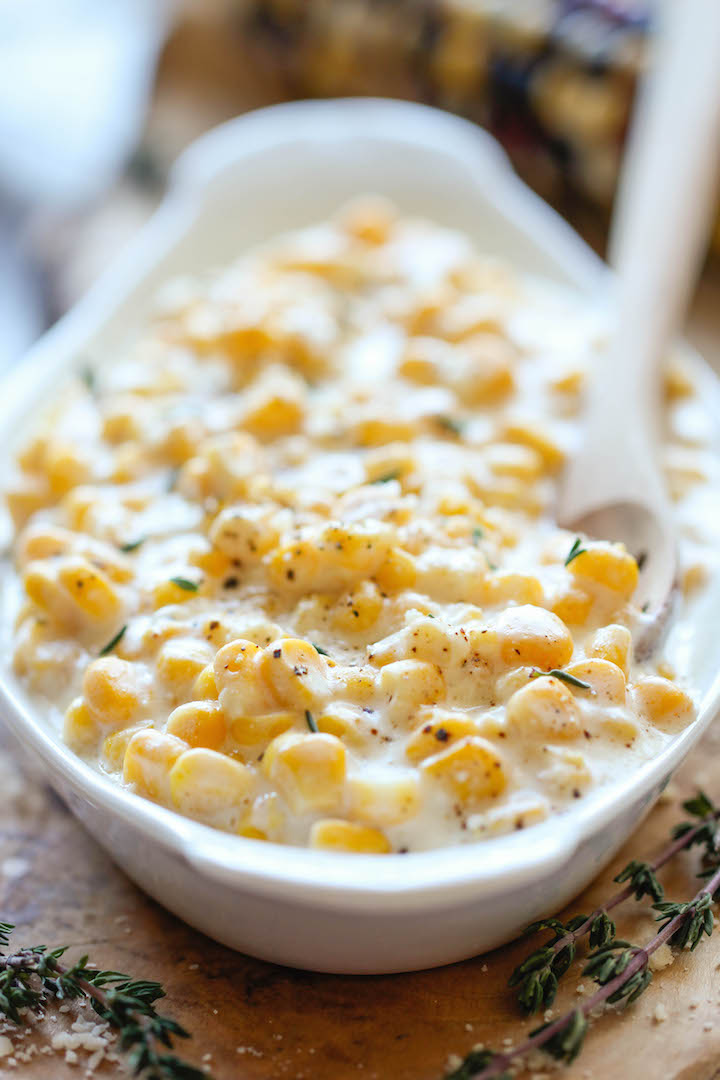 Slow Cooker Creamed Corn | Thanksgiving Side Dishes | Homemade Recipes