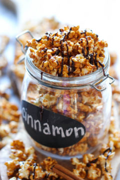 Cinnamon Roll Caramel Corn