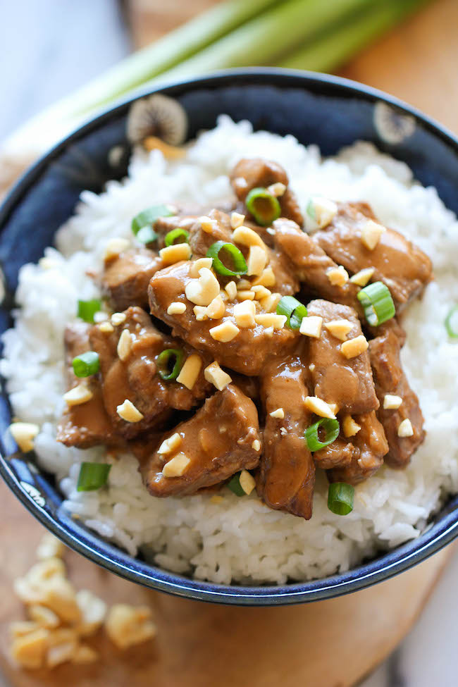Thai Peanut Beef - Skip the take-out tonight and try this unbelievably easy 20-minute dish that the whole family will love!
