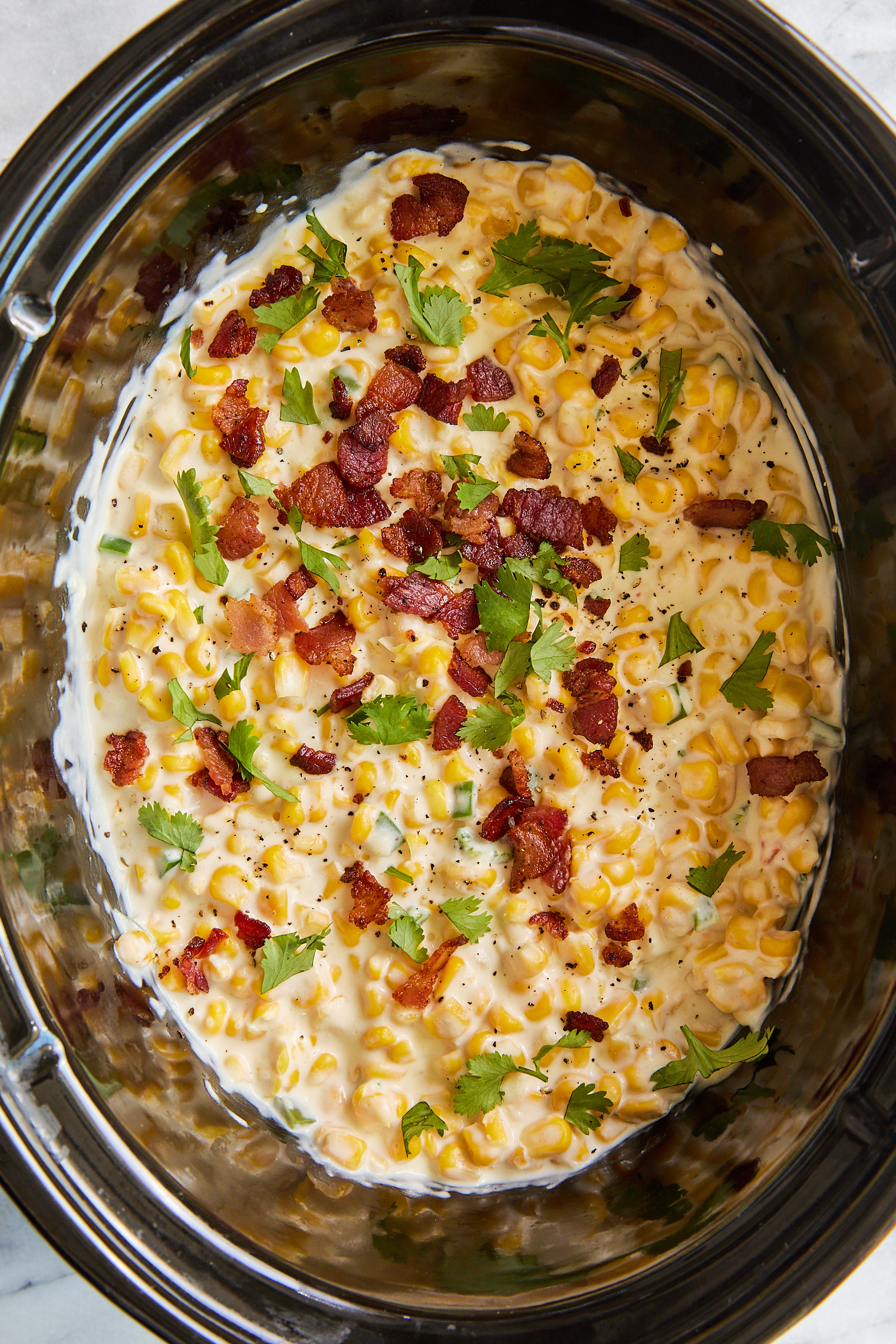 Slow Cooker Corn and Jalapeno Dip