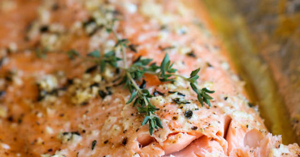 Honey Salmon in Foil
