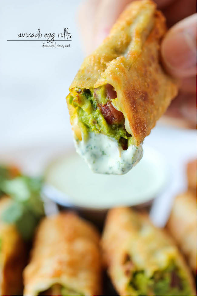 Shrimp Egg Rolls - Damn Delicious