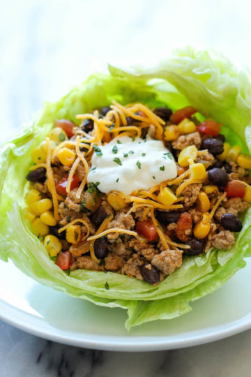 Taco Lettuce Wraps