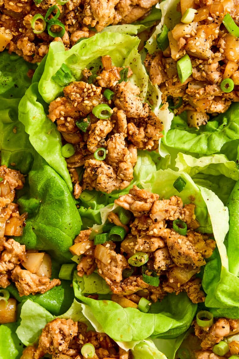 PF Chang's Chicken Lettuce Wraps - A copycat recipe that you can easily make in just 20 minutes. And it tastes a million times better too!