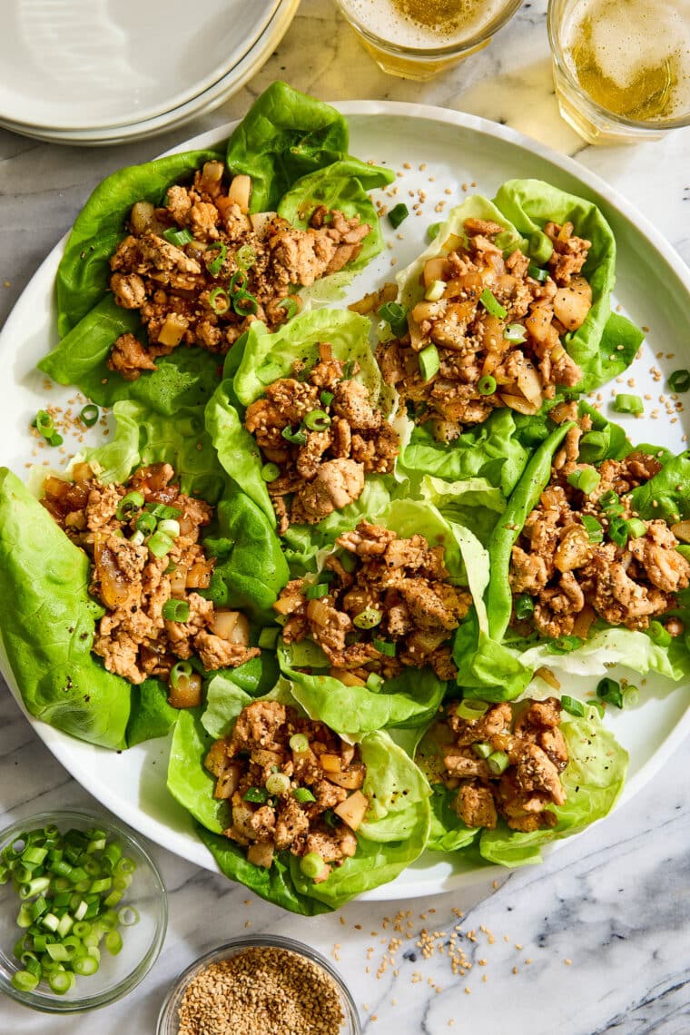 PF Chang's Chicken Lettuce Wraps - A copycat recipe that you can easily make in just 20 minutes. And it tastes a million times better too!