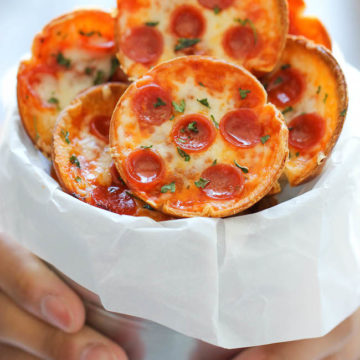 Mini Deep Dish Pizzas