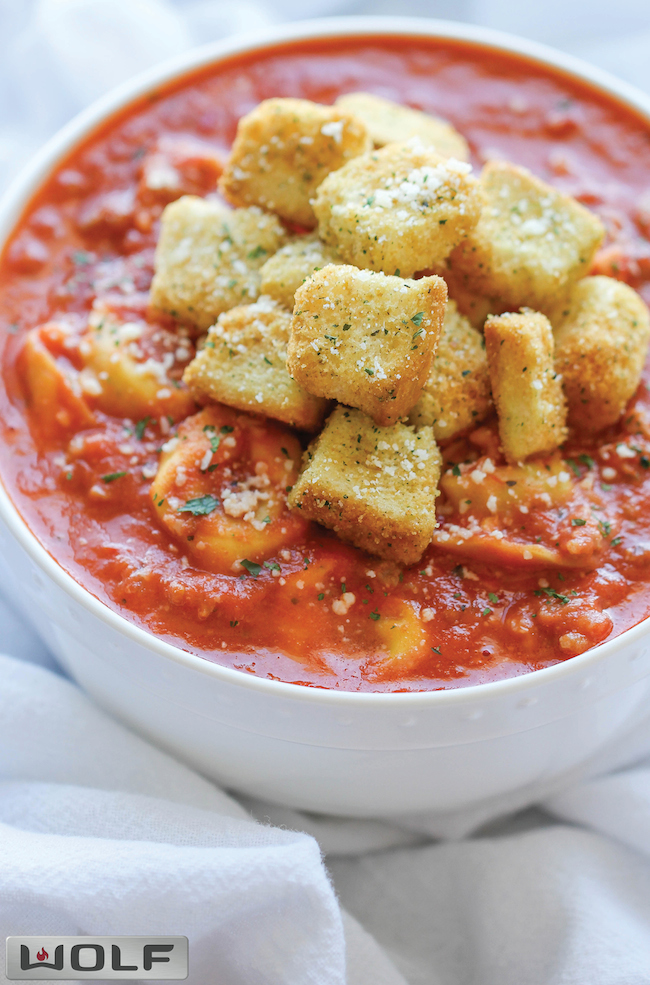 Tuscan Tortellini Soup