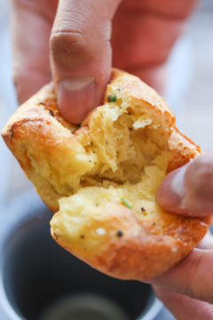 Easy Garlic Parmesan Popovers