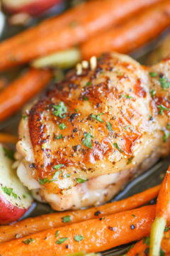 One Pan Garlic Ranch Chicken and Veggies